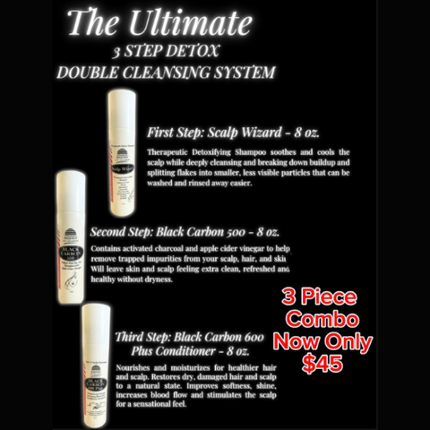 The Ultimate 3-Step Detox Double Cleansing System