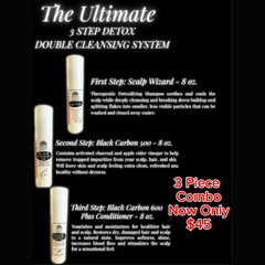 The Ultimate 3-Step Detox Double Cleansing System