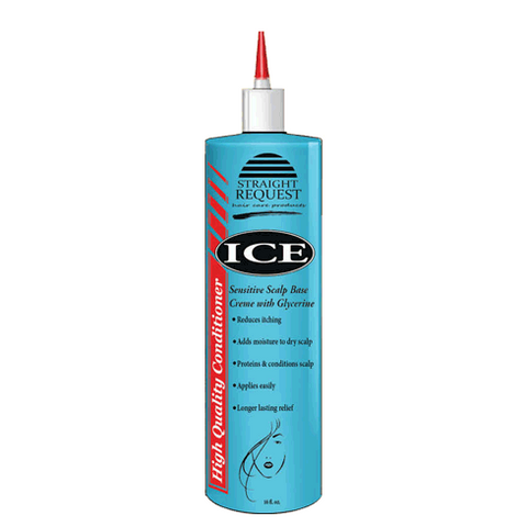 Ice a base crème for sensitive hairs